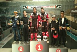 Tarraco karting podium 1Hora