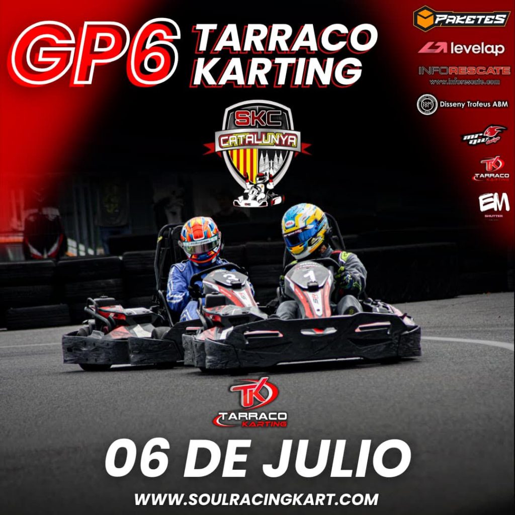 CARTEL GP6 SKC CATALUÑA TARRACO KARTING 2025