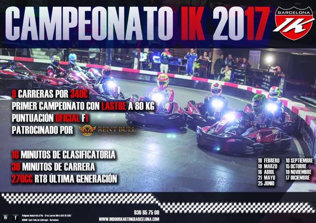 cartel campeonato ikb 2017