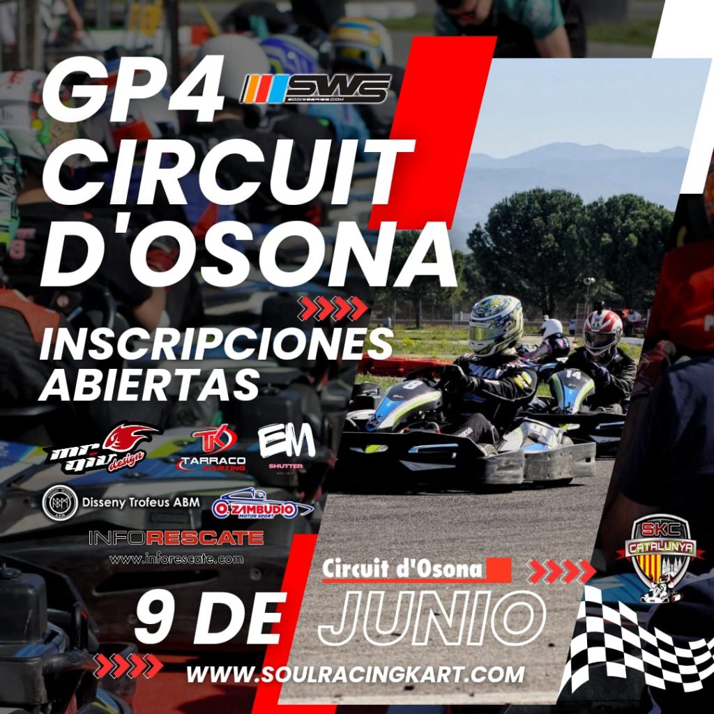 cartel gp4 circuit Osona skc cataluña 2024